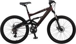 saracen raw full suspension mountain bike