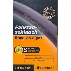 continental light road long valve inner tube